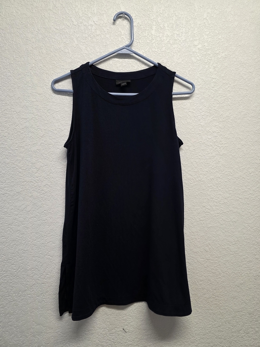 J. Jill Dark Blue Sleeveless Tank Top Size Small